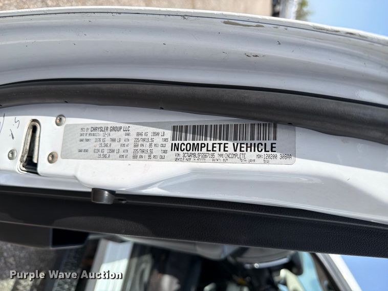 image for item FB5163 2015 RAM 5500HD utility / service truck