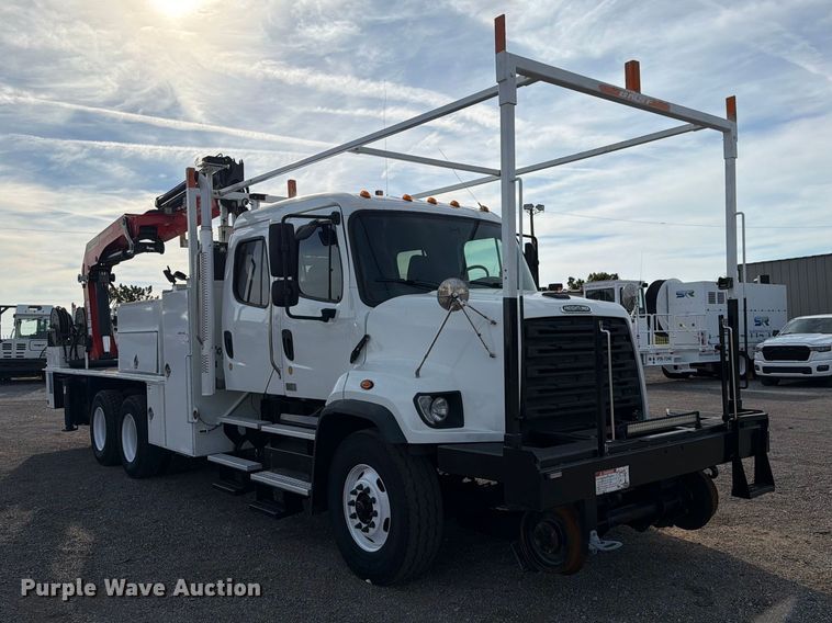 image for item FB5198 2013 Freightliner 108SD Crew Cab crane truck
