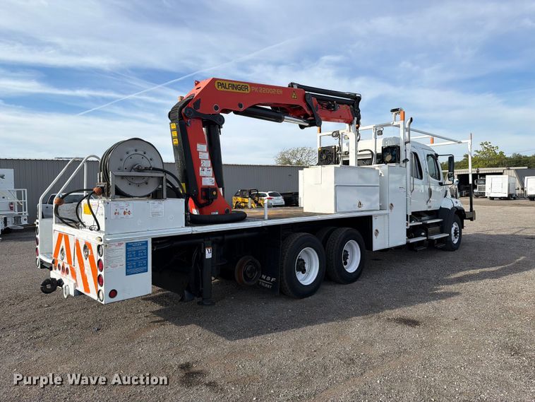 image for item FB5198 2013 Freightliner 108SD Crew Cab crane truck