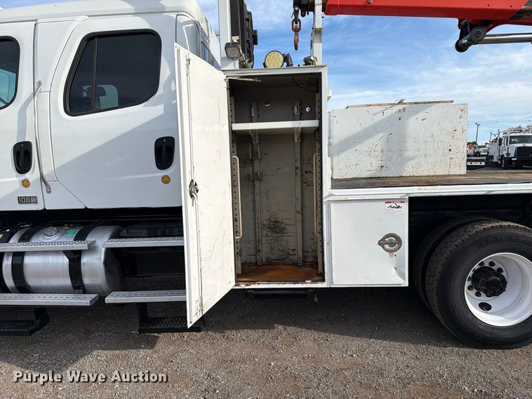 image for item FB5198 2013 Freightliner 108SD Crew Cab crane truck