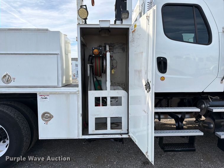 image for item FB5198 2013 Freightliner 108SD Crew Cab crane truck