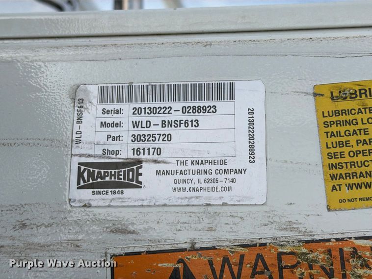 image for item FB5198 2013 Freightliner 108SD Crew Cab crane truck