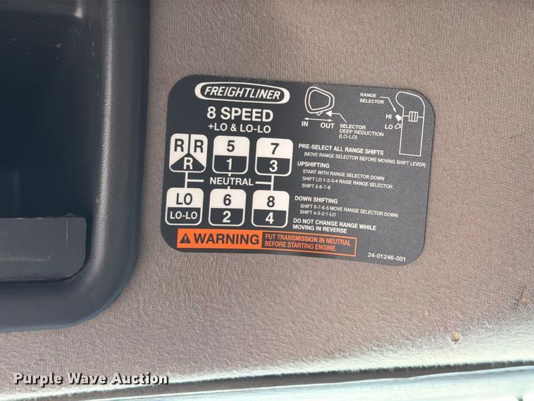 image for item FB5198 2013 Freightliner 108SD Crew Cab crane truck