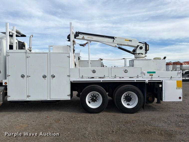 image for item FB5199 2012 Freightliner Business Class M2 Crew Cab crane truck