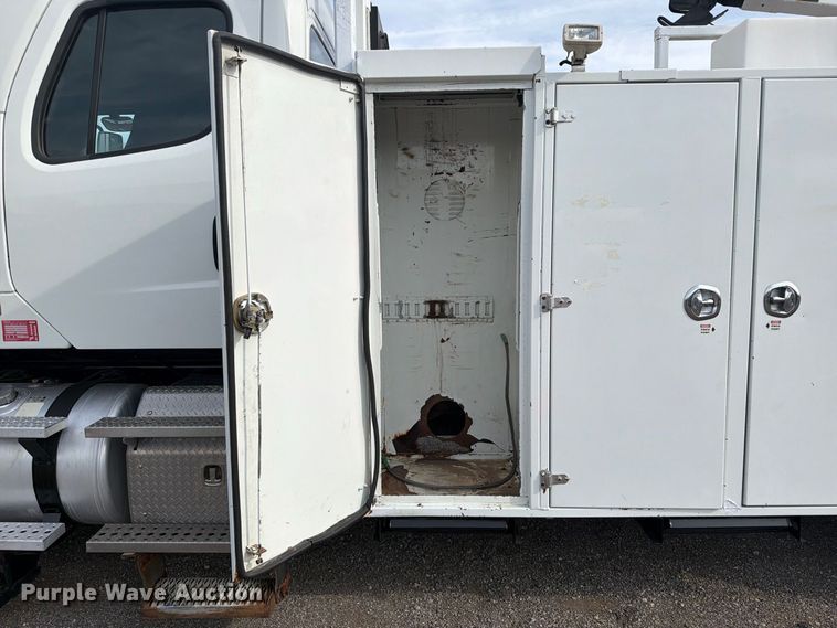 image for item FB5199 2012 Freightliner Business Class M2 Crew Cab crane truck
