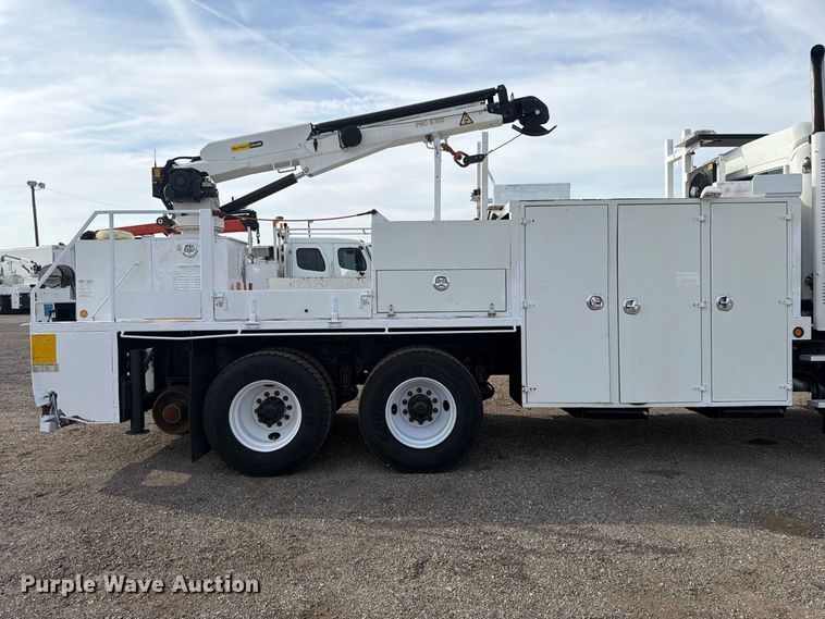 image for item FB5199 2012 Freightliner Business Class M2 Crew Cab crane truck