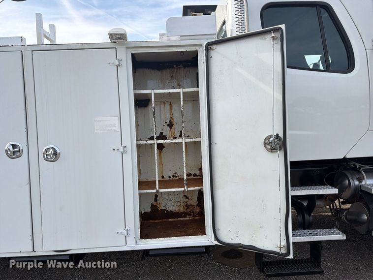 image for item FB5199 2012 Freightliner Business Class M2 Crew Cab crane truck