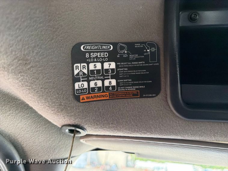 image for item FB5199 2012 Freightliner Business Class M2 Crew Cab crane truck