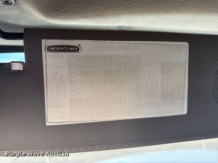 image for item FB5199 2012 Freightliner Business Class M2 Crew Cab crane truck