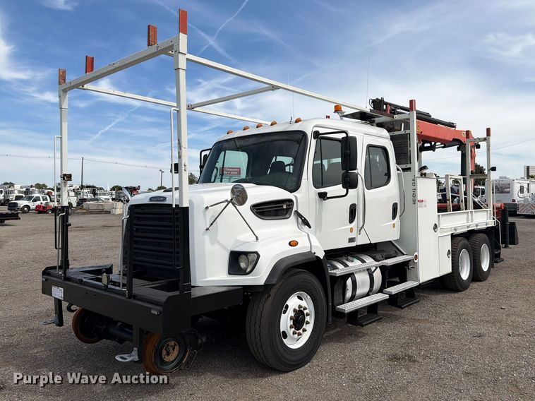 image for item FB5201 2013 Freightliner 108SD Crew Cab crane truck