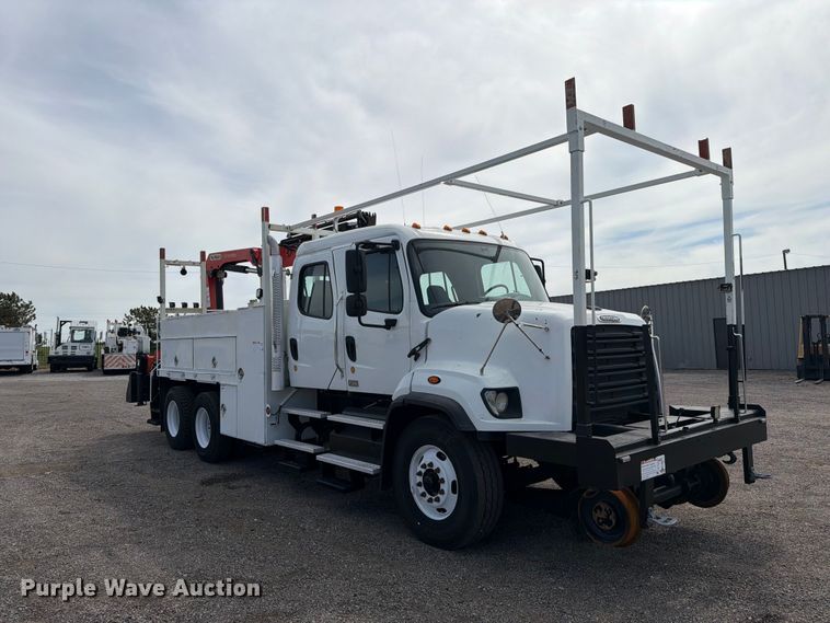 image for item FB5201 2013 Freightliner 108SD Crew Cab crane truck