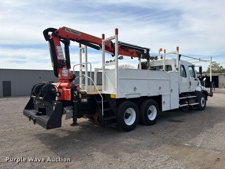 image for item FB5201 2013 Freightliner 108SD Crew Cab crane truck
