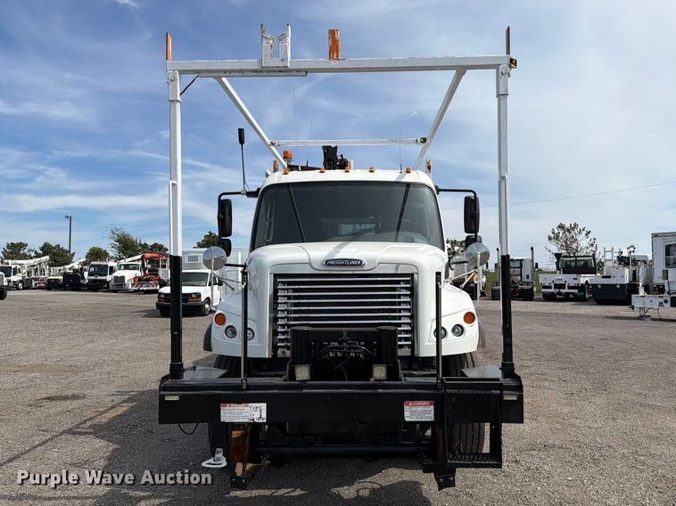 image for item FB5203 2012 Freightliner Business Class M2 Crew Cab crane truck