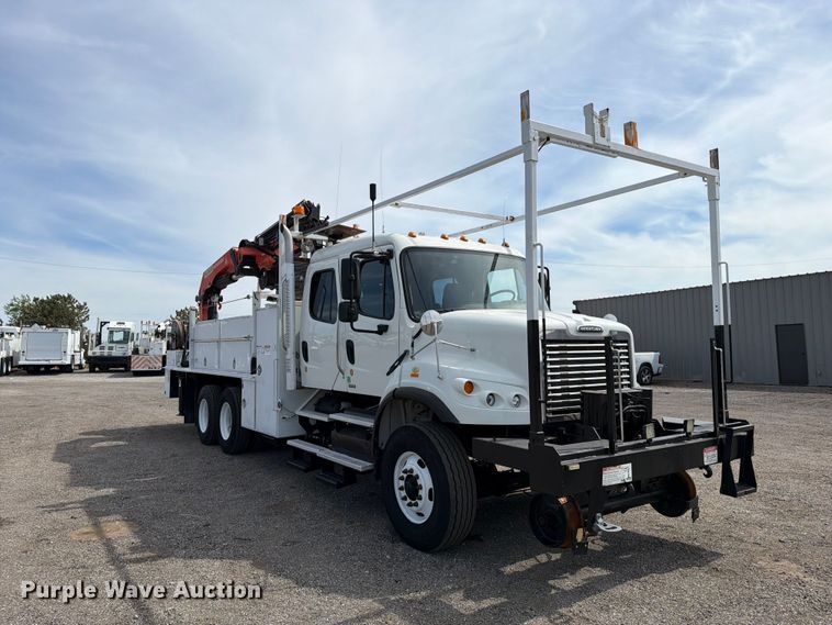 image for item FB5203 2012 Freightliner Business Class M2 Crew Cab crane truck