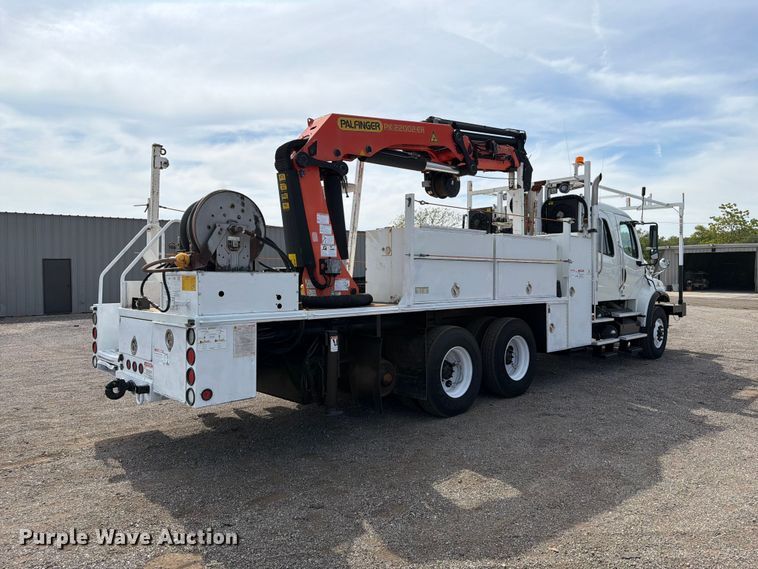 image for item FB5203 2012 Freightliner Business Class M2 Crew Cab crane truck
