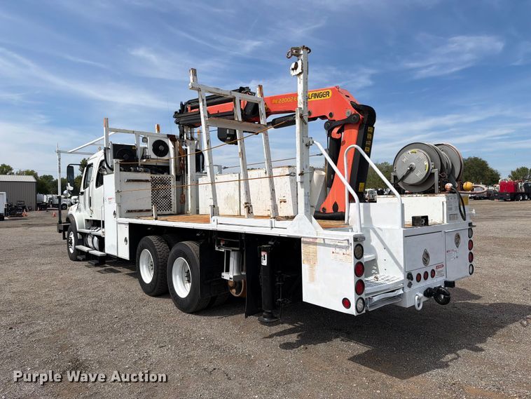 image for item FB5203 2012 Freightliner Business Class M2 Crew Cab crane truck
