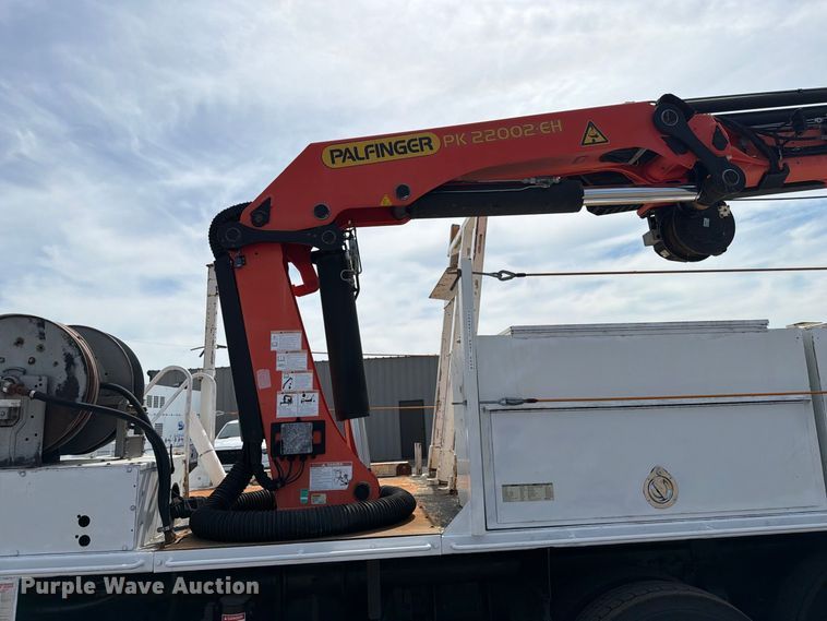 image for item FB5203 2012 Freightliner Business Class M2 Crew Cab crane truck
