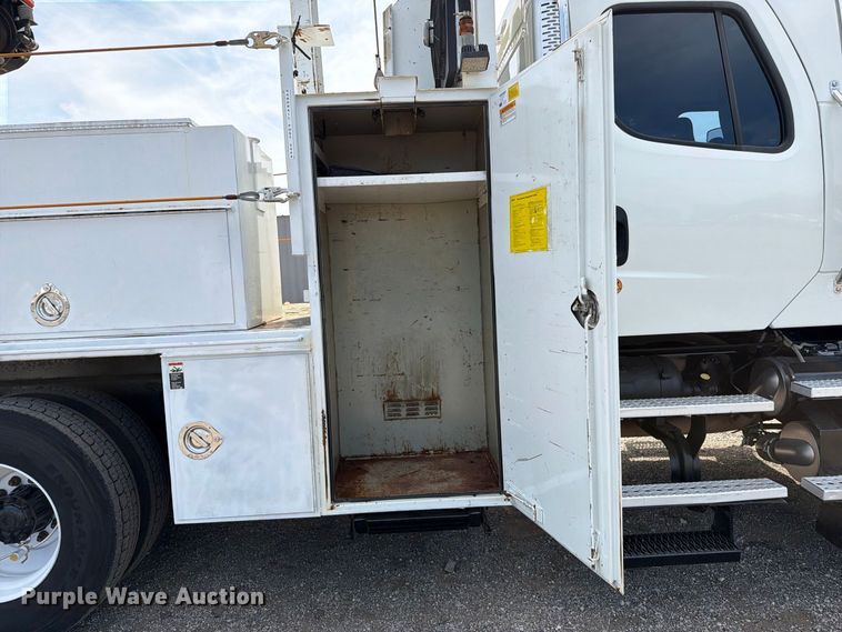 image for item FB5203 2012 Freightliner Business Class M2 Crew Cab crane truck