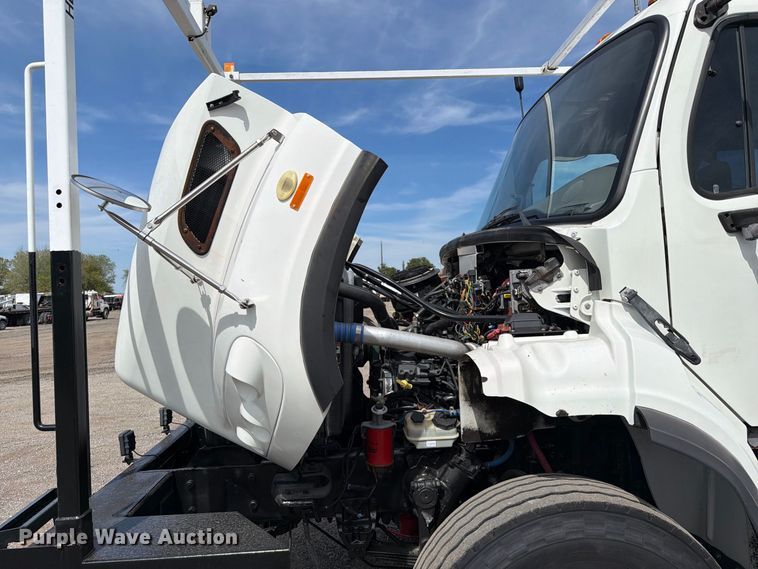 image for item FB5203 2012 Freightliner Business Class M2 Crew Cab crane truck