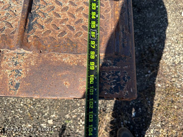 image for item FB5956 2007 Trail King Industries TK80HD-483 drop deck equipment trailer