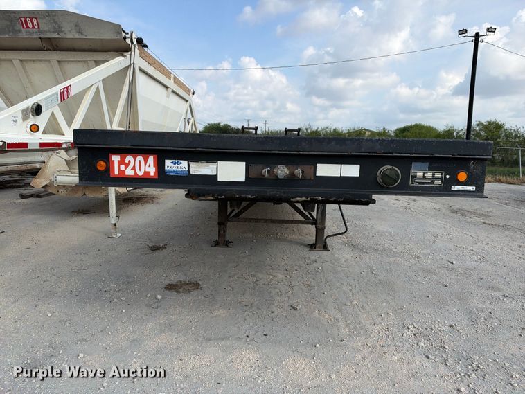 image for item FB8359 2014 Viking VFD46R16F35T drop deck equipment trailer