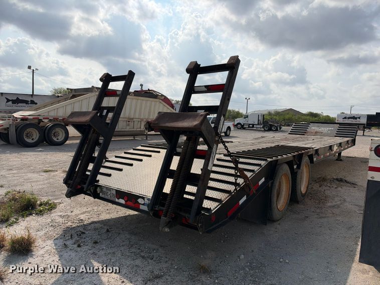 image for item FB8359 2014 Viking VFD46R16F35T drop deck equipment trailer