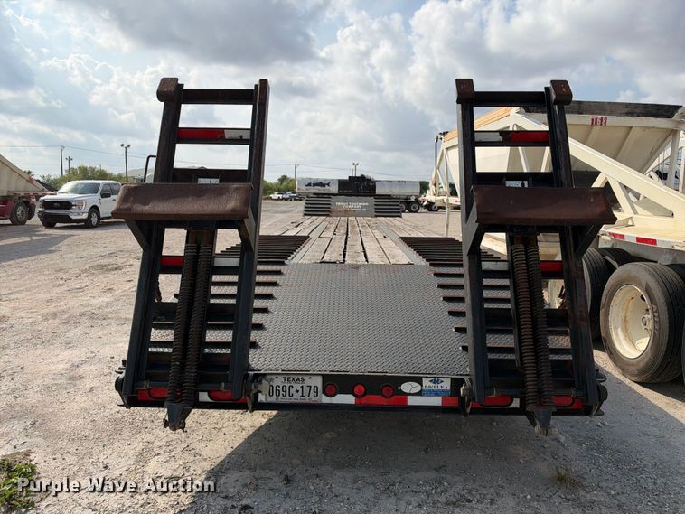 image for item FB8359 2014 Viking VFD46R16F35T drop deck equipment trailer