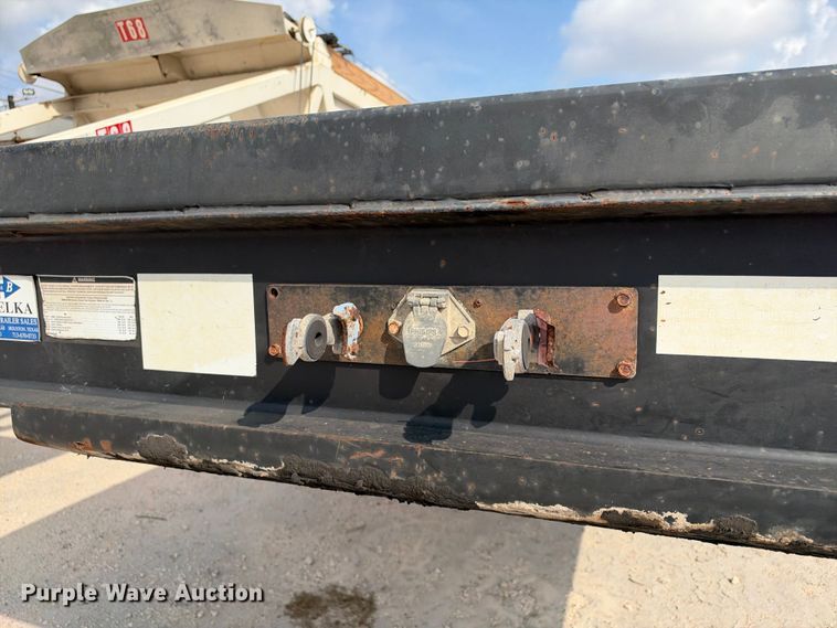 image for item FB8359 2014 Viking VFD46R16F35T drop deck equipment trailer