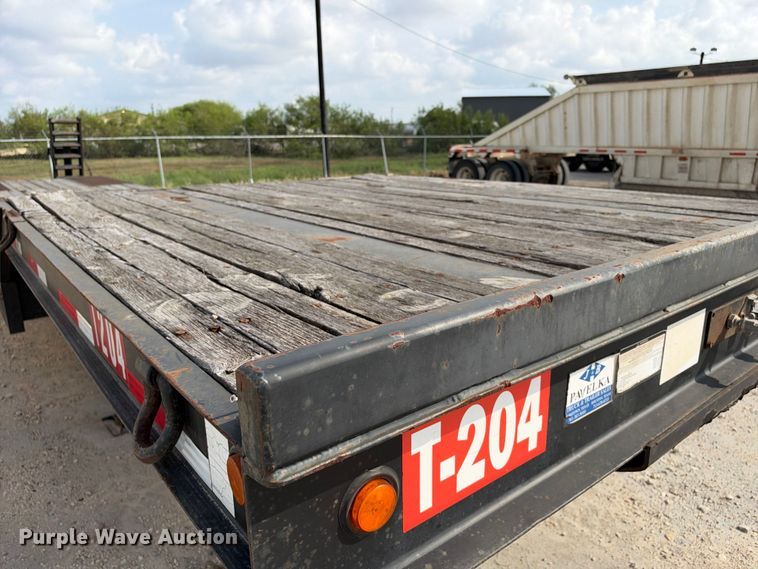 image for item FB8359 2014 Viking VFD46R16F35T drop deck equipment trailer