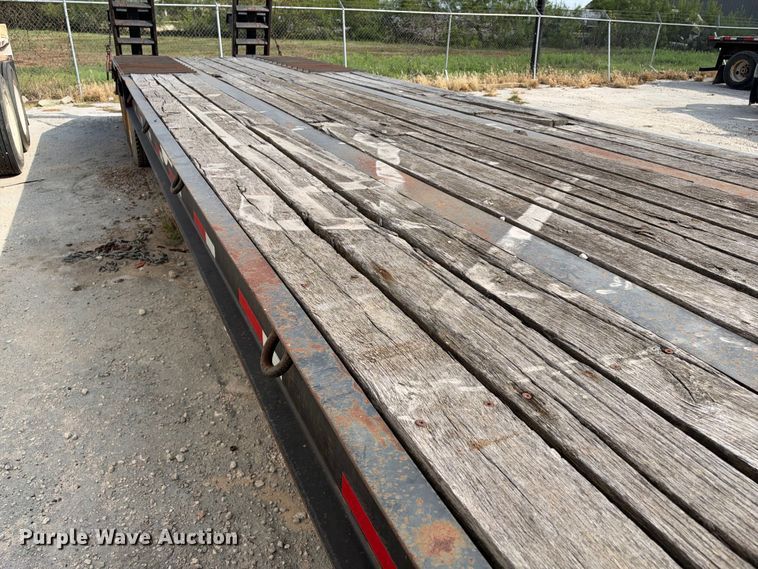 image for item FB8359 2014 Viking VFD46R16F35T drop deck equipment trailer