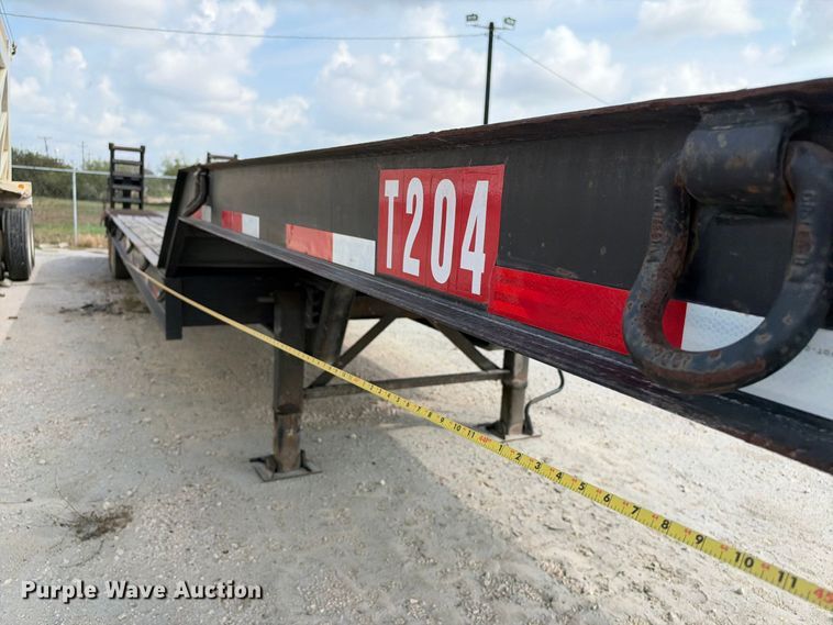 image for item FB8359 2014 Viking VFD46R16F35T drop deck equipment trailer
