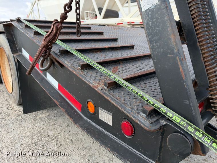 image for item FB8359 2014 Viking VFD46R16F35T drop deck equipment trailer