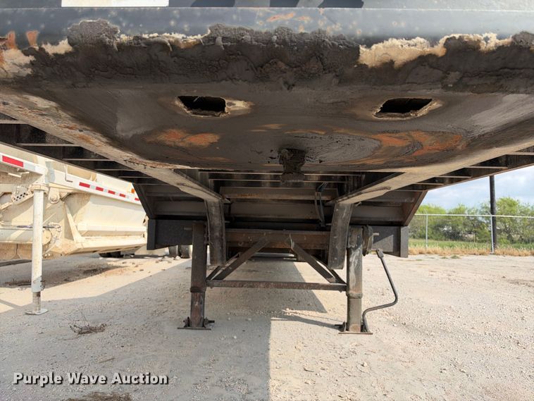 image for item FB8359 2014 Viking VFD46R16F35T drop deck equipment trailer