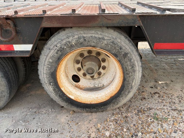 image for item FB8359 2014 Viking VFD46R16F35T drop deck equipment trailer