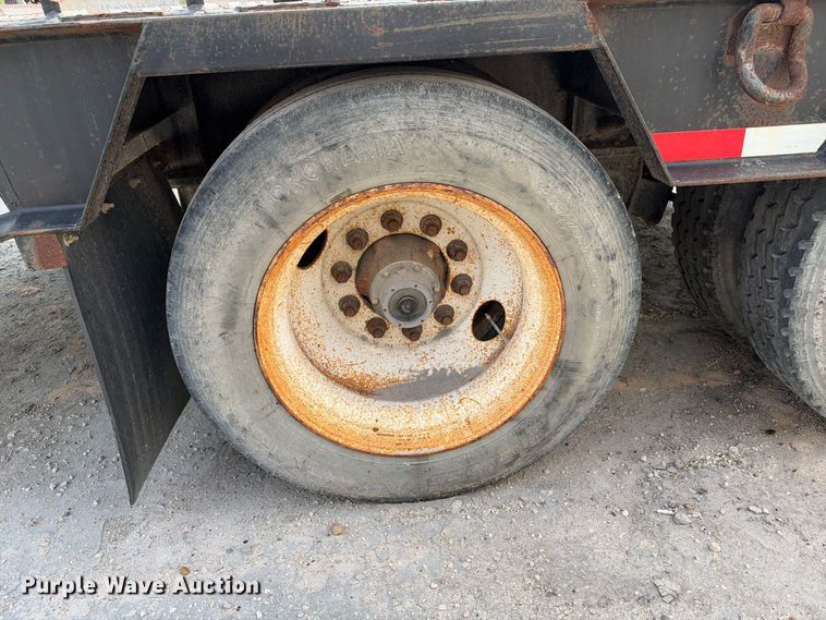 image for item FB8359 2014 Viking VFD46R16F35T drop deck equipment trailer