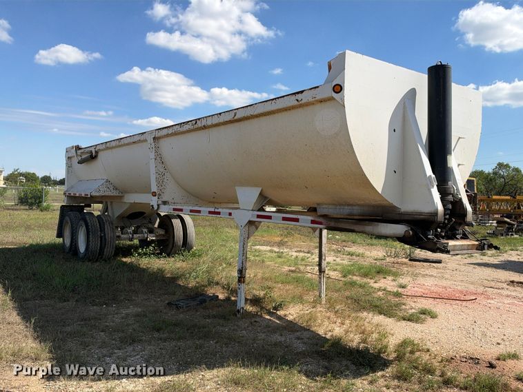 image for item FB8366 2006 CTS end dump trailer