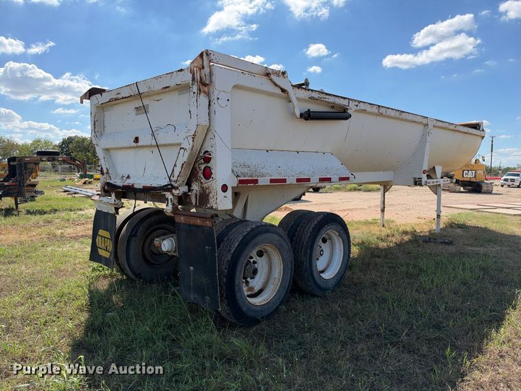 image for item FB8366 2006 CTS end dump trailer