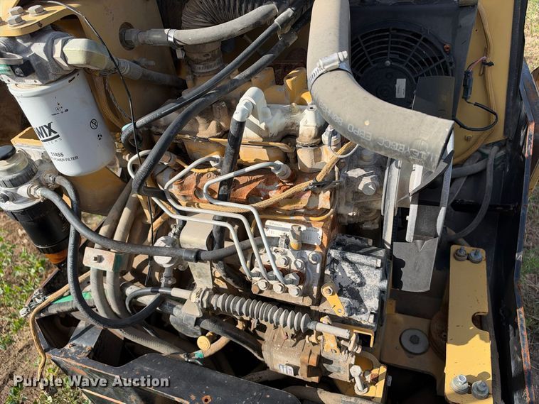 image for item FB8368 2002 Caterpillar CB-214D double drum vibratory roller
