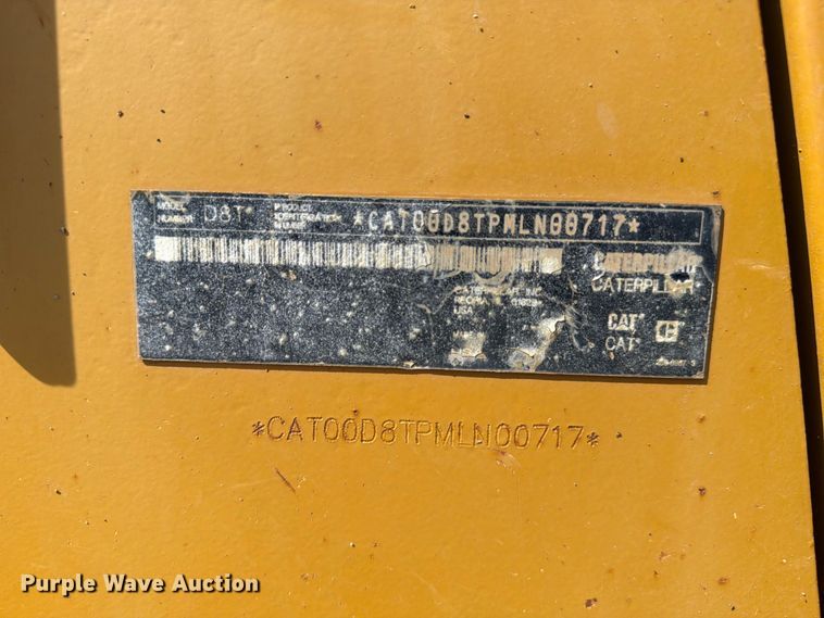 image for item FC3399 2012 Caterpillar D8T dozer