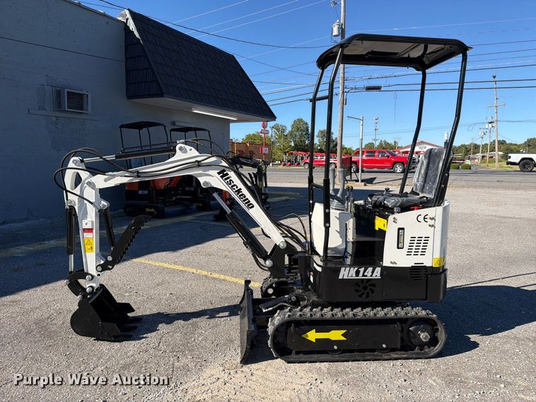 image for item FC3405 2025 Hisckeno HK14A mini excavator