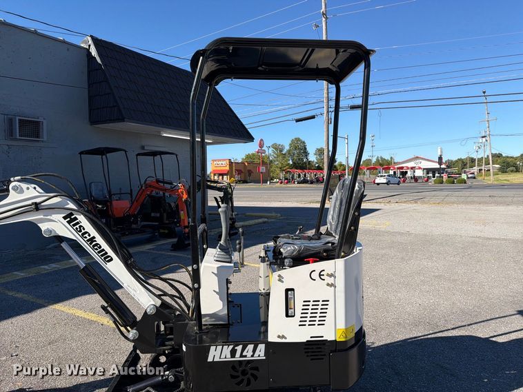 image for item FC3405 2025 Hisckeno HK14A mini excavator