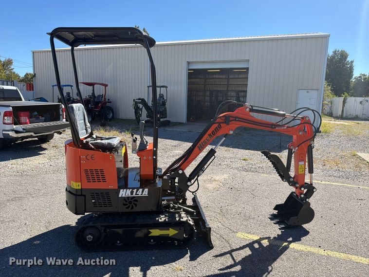 image for item FC3407 2025 Hisckeno HK14A mini excavator