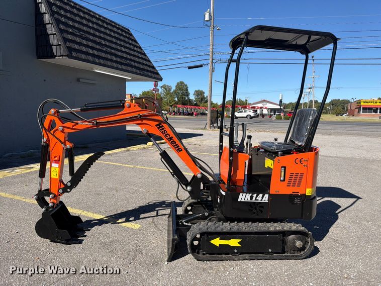image for item FC3407 2025 Hisckeno HK14A mini excavator