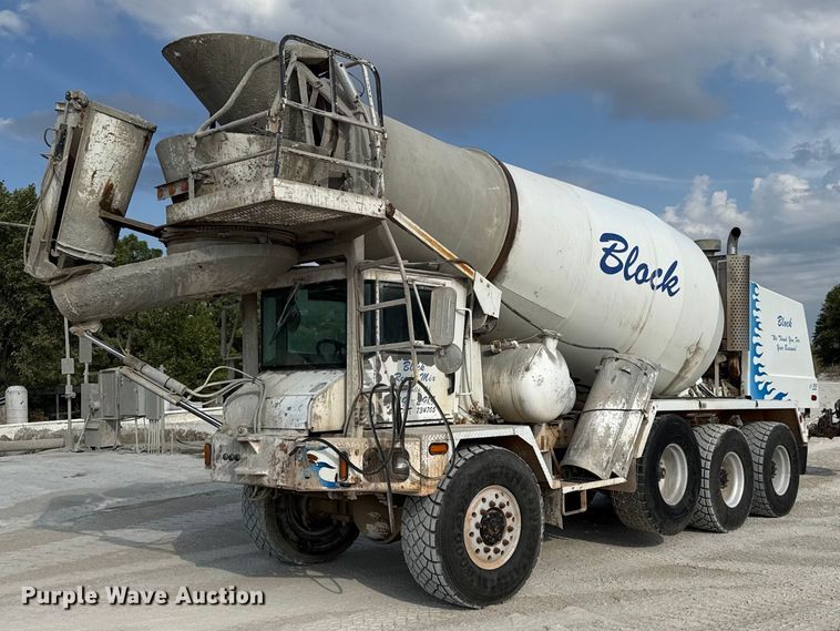 2004 Terex Advance Mixer FD4000 ready mix truck