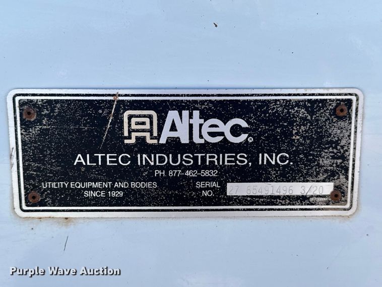 image for item FC4504 2020 Ford F550 bucket truck
