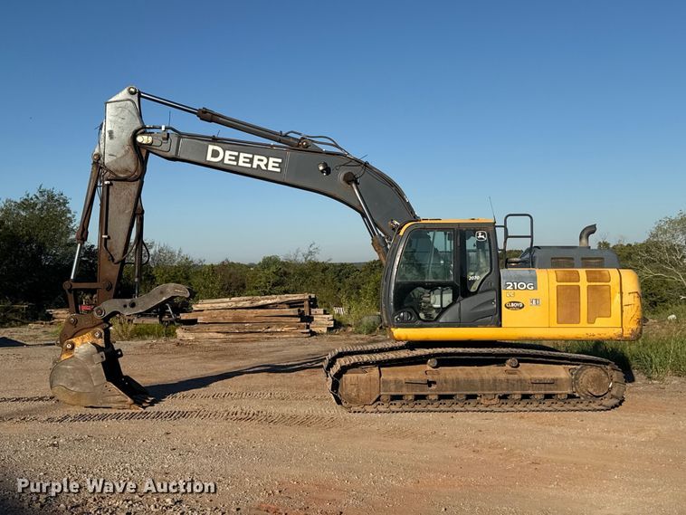 image for item FC4510 2018 John Deere 210G LC excavator