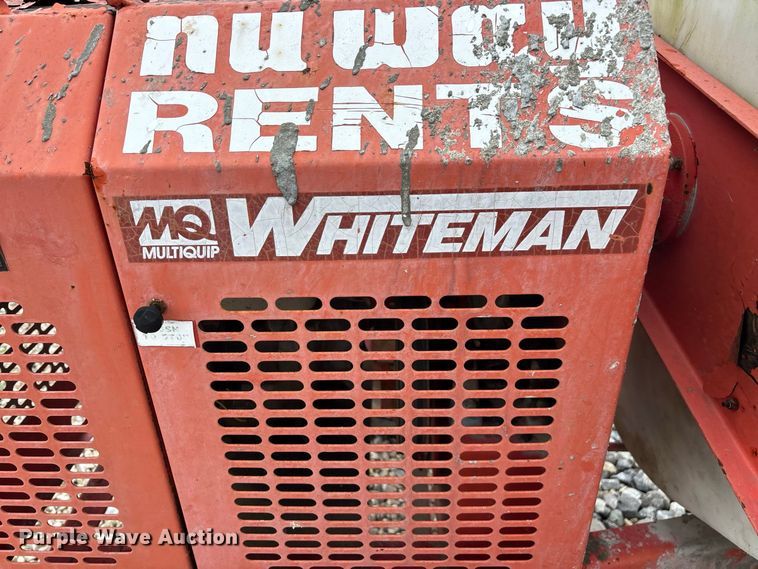 image for item FG0745 MultiQuip Whiteman WM-900 P concrete mixer