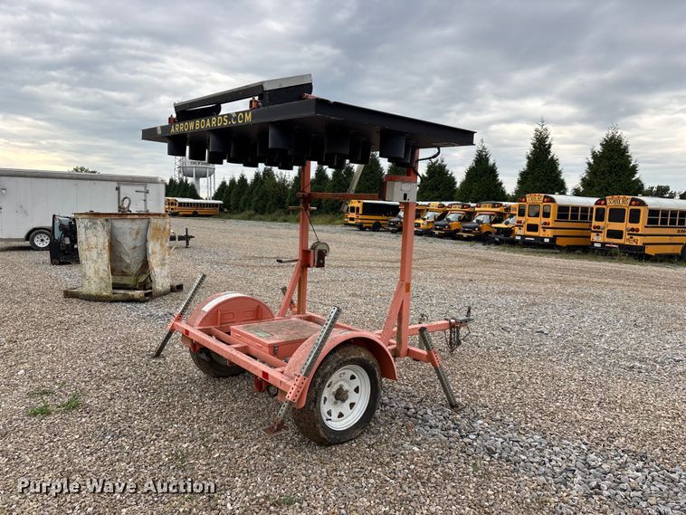 image for item FG0746 2011 Wanco arrow board trailer
