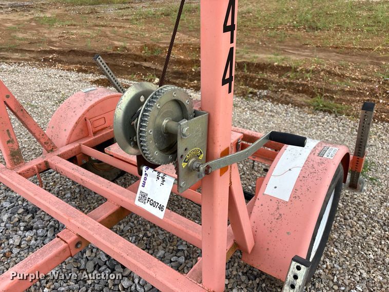 image for item FG0746 2011 Wanco arrow board trailer