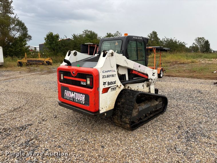 image for item FG0748 Bobcat T630 Farm Tough Special Edition tracked skid steer loader